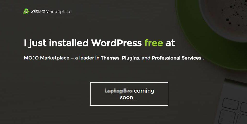 install WordPress within few clicks